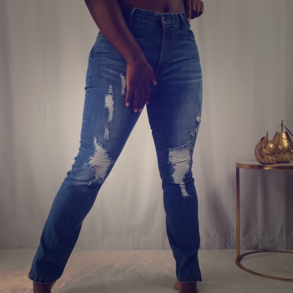 Fashion Nova Blue Jeans Size 3 